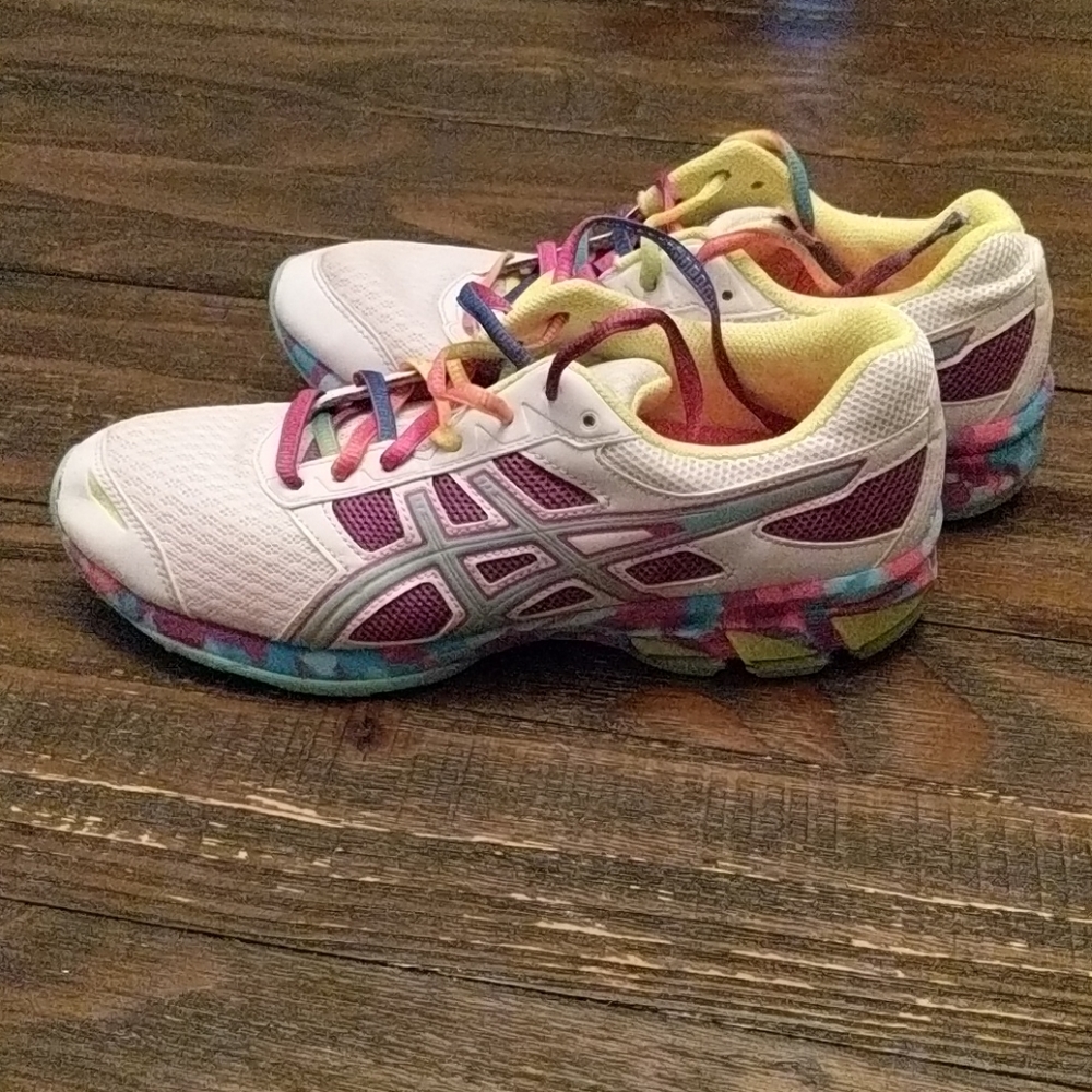 Asics Gel Frantic 7 Women's 9 Rainbow Color